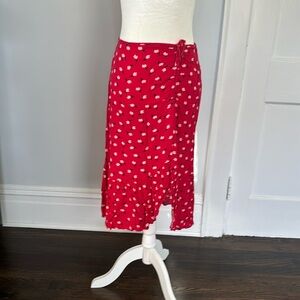 Band of Gypsies cinch waisted midi skirt